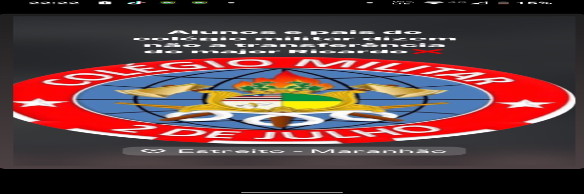 NÃO ACEITAMOS A TRANSFERÊNCIA DO NOSSO DIRETOR MAJOR RICARDO